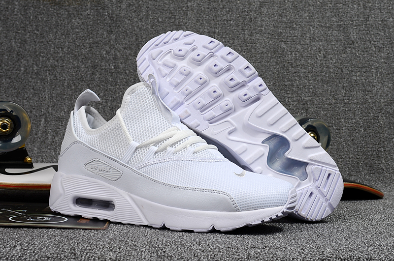 Nike Air Max 90 EZ All White Shoes - Click Image to Close